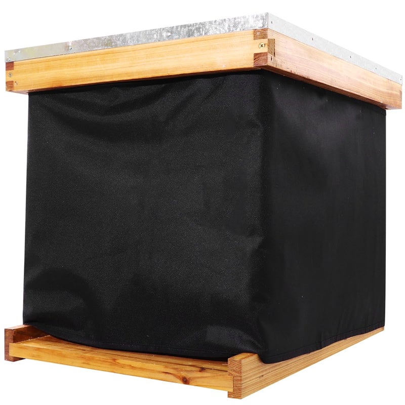 witbee Winter Bee Hive Wrap for 10 Frame Beehives, Beehive Insulation Wrap Cozy Windproof Warm Beehive Winter Protection Cover for 1 Deep Hives with 1 Medium Hive Box (80.7"x15.7") - Image 1